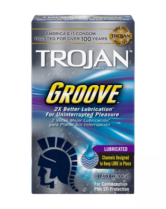 Trojan Groove 10pk :: EXPIRY 31/10/2020