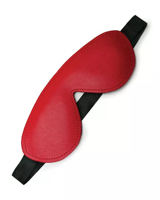 Padded Leather Blindfold