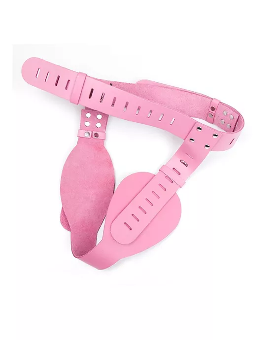 Deluxe Female Chastity Belt Leather