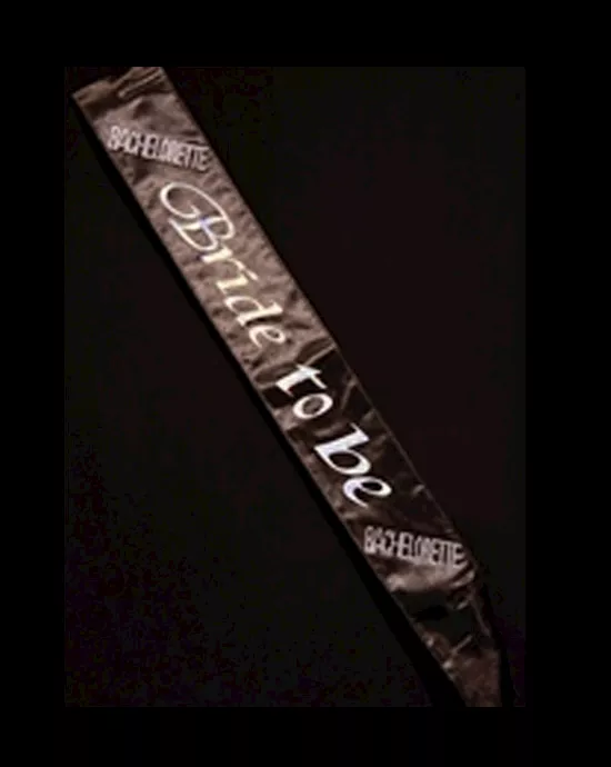 Bride To Be Sash