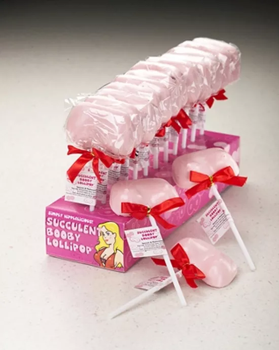 Boob Lollipops
