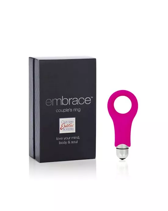 Embrace couple's ring 