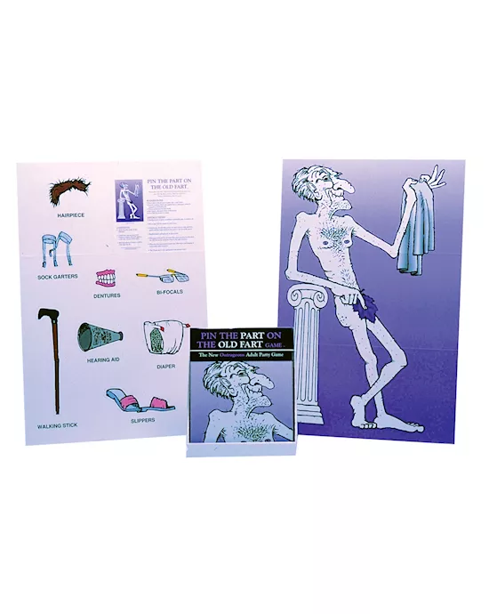 PIN THE PART ON THE FART 12 DISP