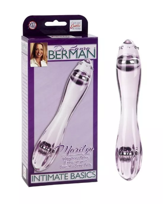 Dr Laura Berman Marilyn Pelvic Exerciser with Stainless Steel Balls