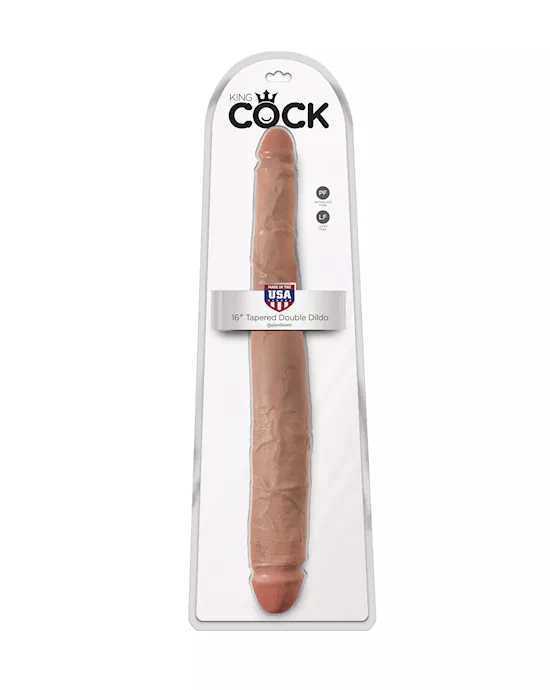 King Cock 16 Inch Tapered Double Dildo