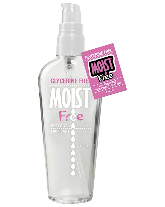 MOIST GLYCERINE FREE LUBRICANT 4OZ