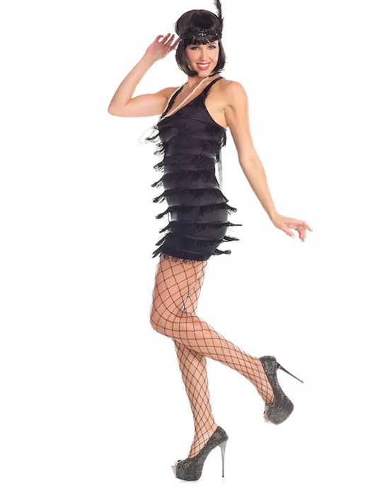 2 Piece Flirtatious Flapper - S/M