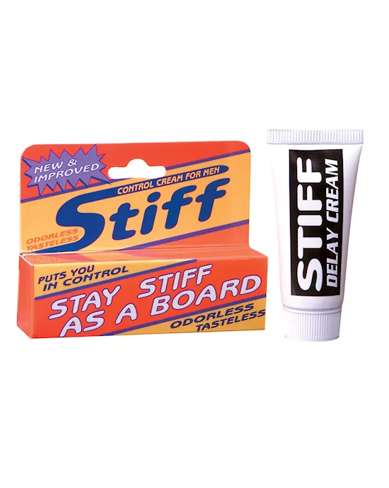 STIFF DELAY CREAM 5 OZ