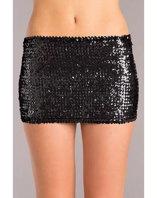 Sequin skirt