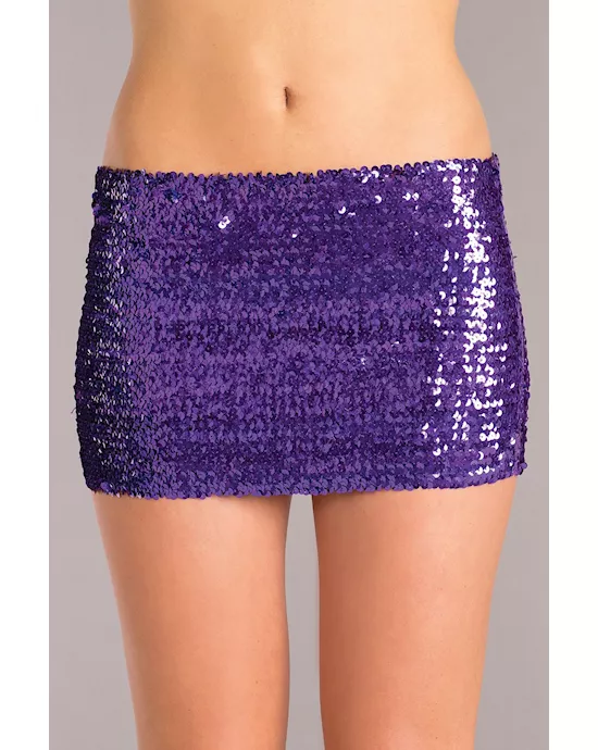 Sequin skirt