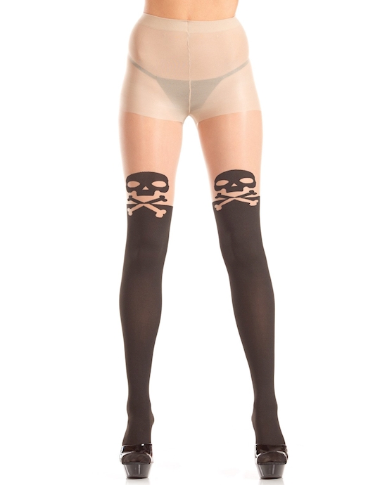 Danger Ahead Pantyhose