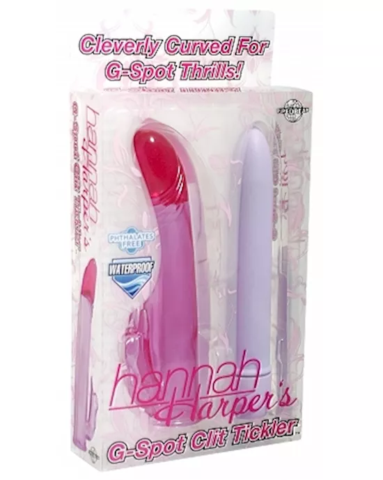 HANNAH HARPERS G-SPOT CLIT TICKLER