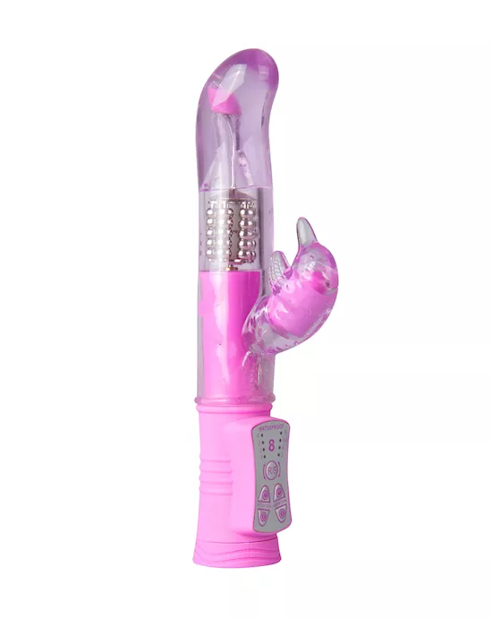 Dolphin Vibrator - Rotating Dual Motors - 8 Speeds
