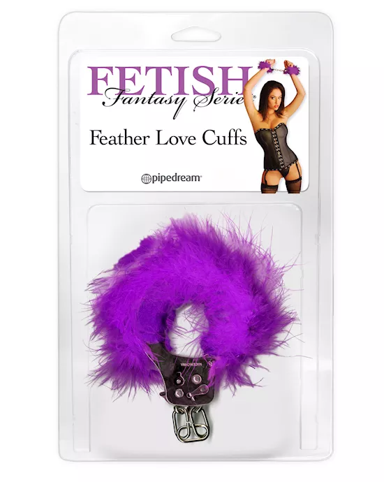FF FEATHER LOVE CUFF PURPLE