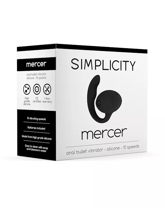 Mercer Anal Bullet Vibrator