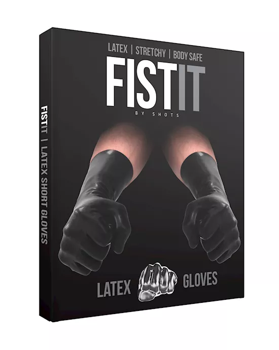 Latex Short Gloves