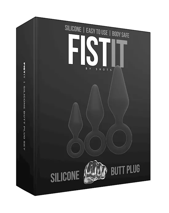 Silicone Butt Plug Set