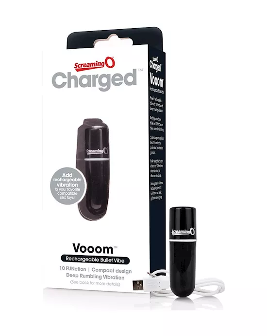 Charged Vooom Rechargeable Bullet Vibe