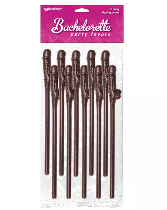 Bachelorette Party Favors Dicky Sipping Straws