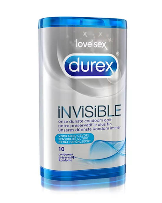 Durex Invisible Condoms 10 pcs