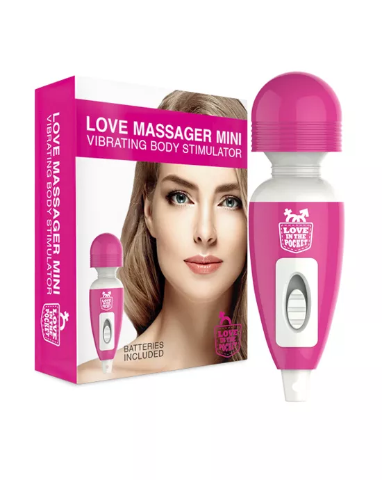 Love in the Pocket Love Massager Mini Vibrating Body Stimulator