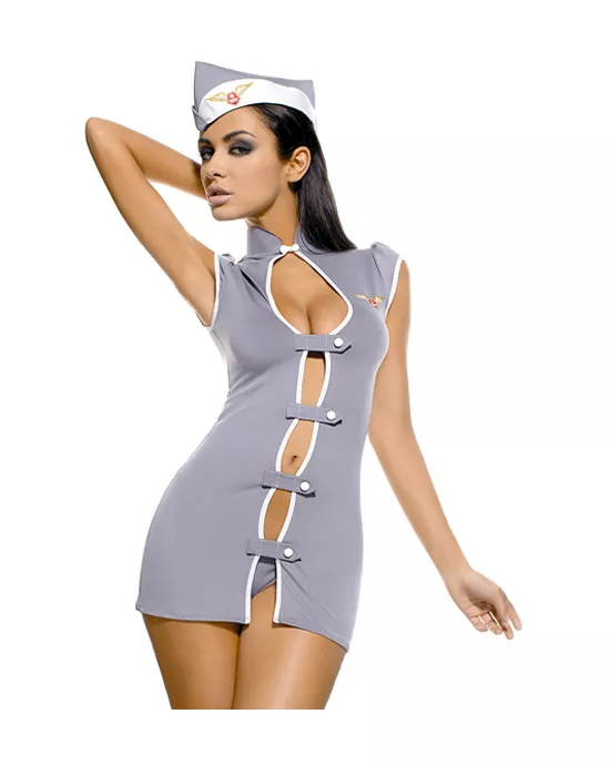 Obsessive Stewardess Costume