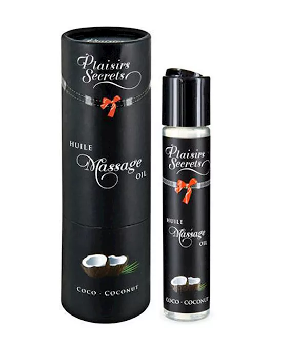Plaisirs Secrets Massage Oil Coco