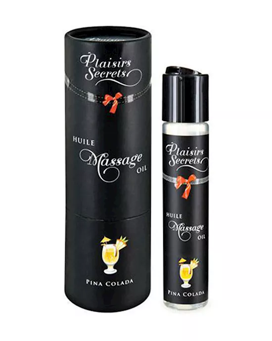 Plaisirs Secrets Massage Oil