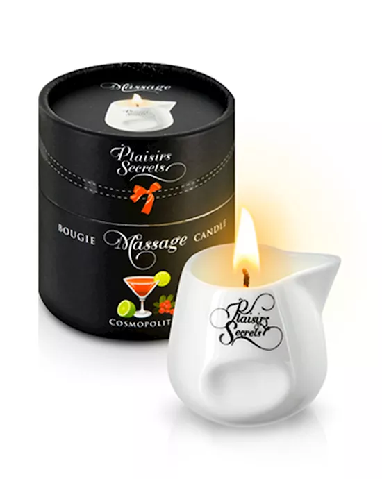 Plaisirs Secrets Massage Candle Cosmopolitan