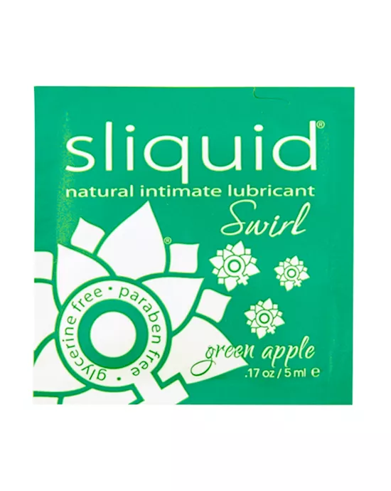 Sliquid Naturals Swirl Lubricant Pillow  5 ml