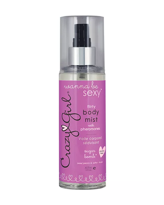 Crazy Girl Wanna Be Sexy Flirty Body Mist Sugar Bomb