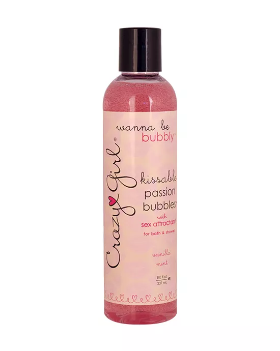 Crazy Girl Kissable Passion Bubbles Vanilla Mint