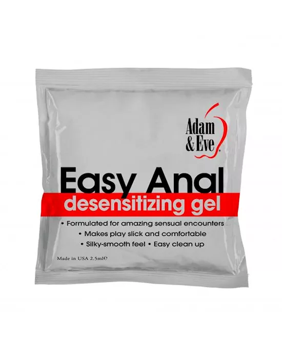 Adam & Eves Easy Anal Foil Pack