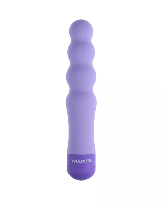 Evolved Fleur De Lis Bliss Rippled Vibrator