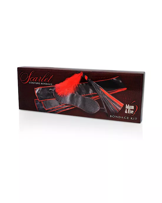 Adam & Eves Scarlet Couture Bondage And Submission Kit