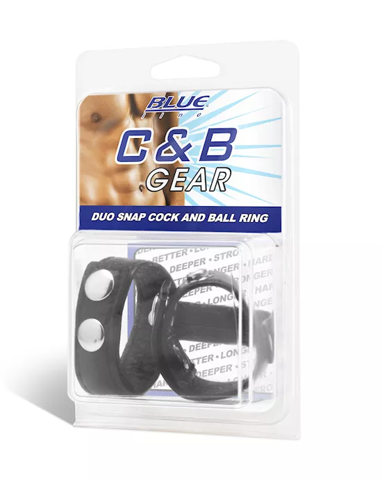 Duo Snap Cock And Ball Ring