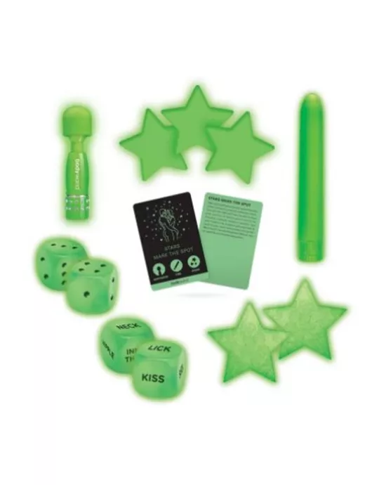 Bodywand 7 Piece Glow in the Dark Card Game