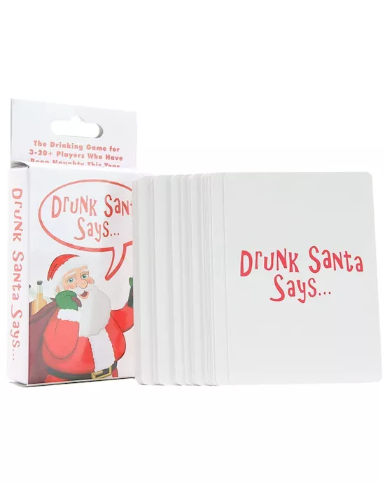 Drunk Santa Says - Drinking Card Game