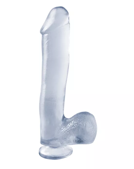 Basix 10 Inch Suction Cup Dildo