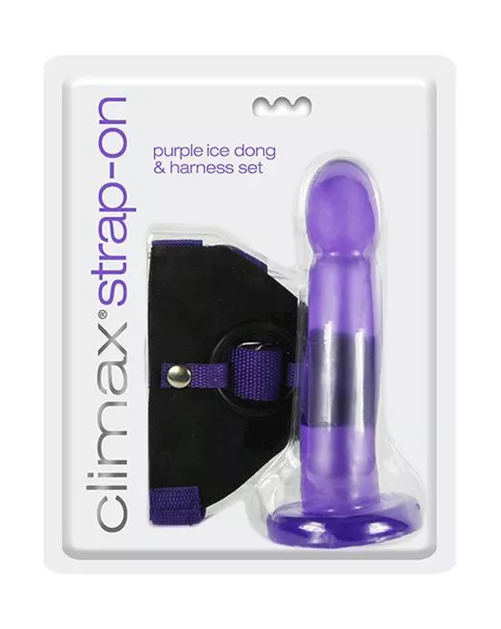 Climax Strap-on  Ice Dong & Harness set