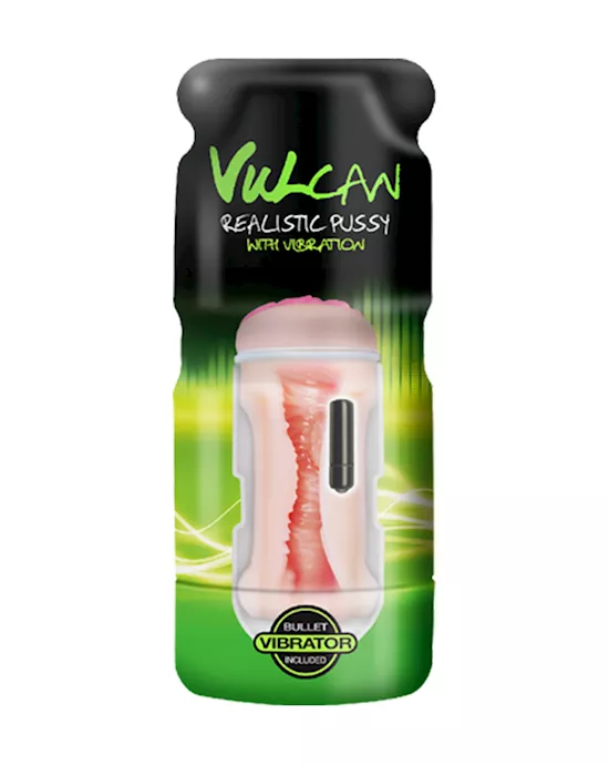 CyberSkin Vulcan Realistic Vibrating Pussy