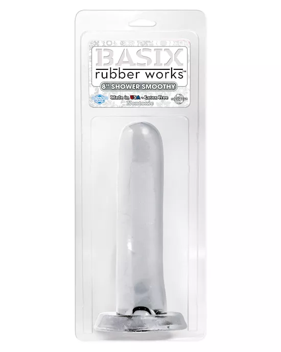 BASIX 8 INCH Shower Smoothy Clear