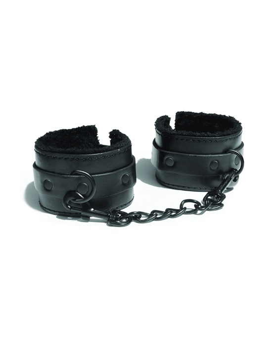 Sex And Mischief Shadow Fur Handcuffs