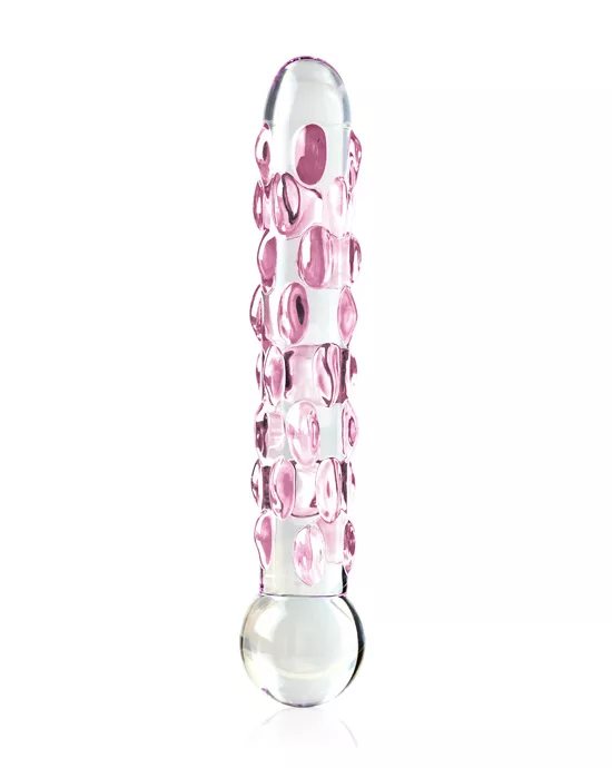 Icicles Hand Blown Glass Massager No 7
