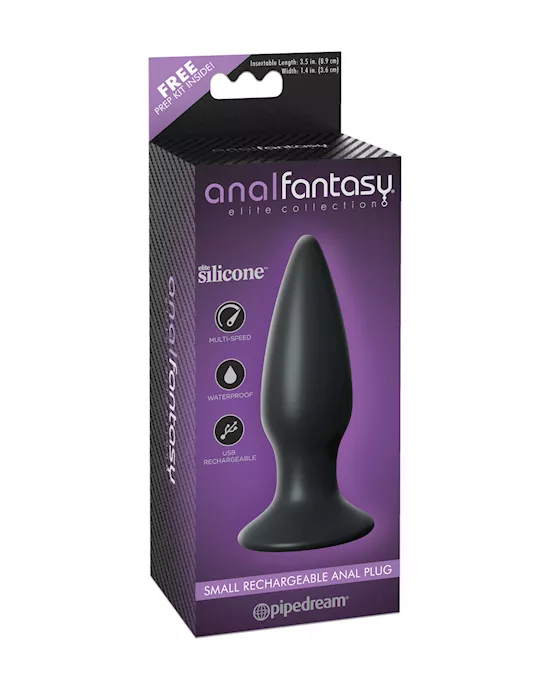 Anal Fantasy Elite Collection Small Rechargeable Anal Plug