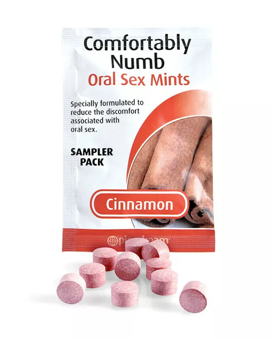 Cinnamon Comfortably Numb Oral Sex Mints