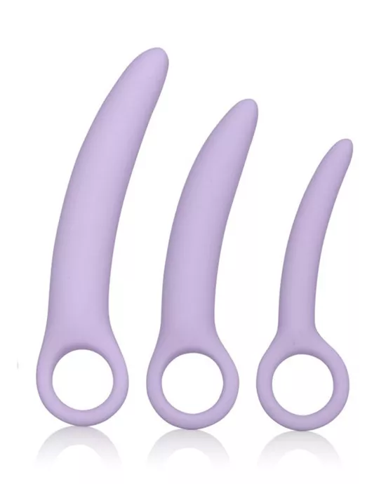 Dr. Laura Berman Alena Set Of 3 Silicone Dilators