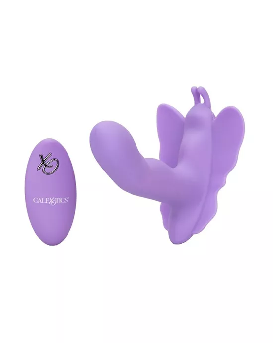 Venus Butterfly Silicone Remote Rocking Penis