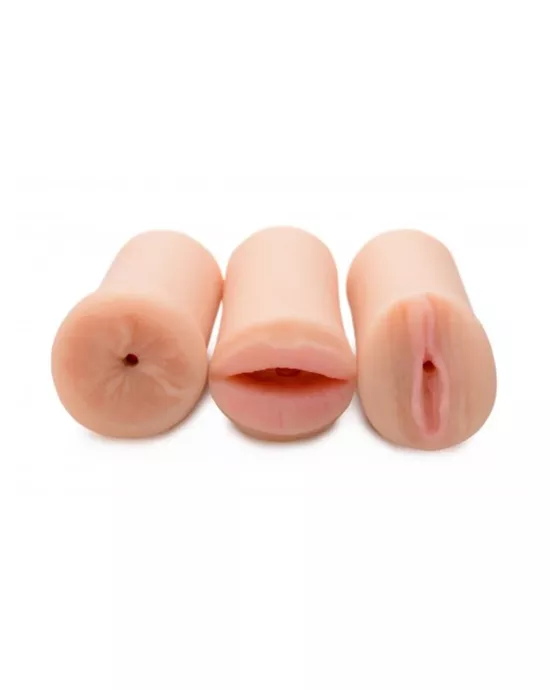Jesse Jane Three-Way Stroker Set