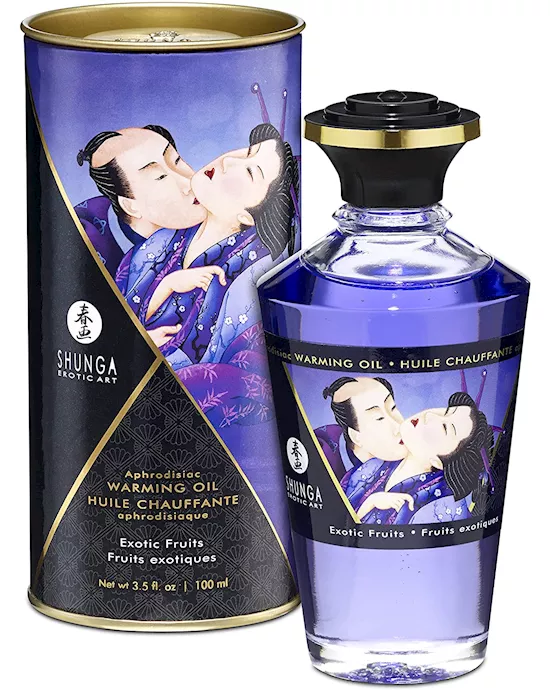Warming Aphrodisiac Oil - Exotic Fruits